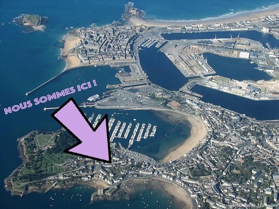 Appartement Miramar - Plage 50M - Rue Gratuite Saint-Malo